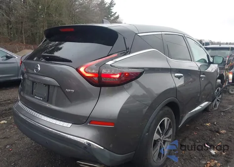 2021 Nissan Murano S Intelligent Awd из США, поврежденный, VIN 5N1AZ2AS6MC135862